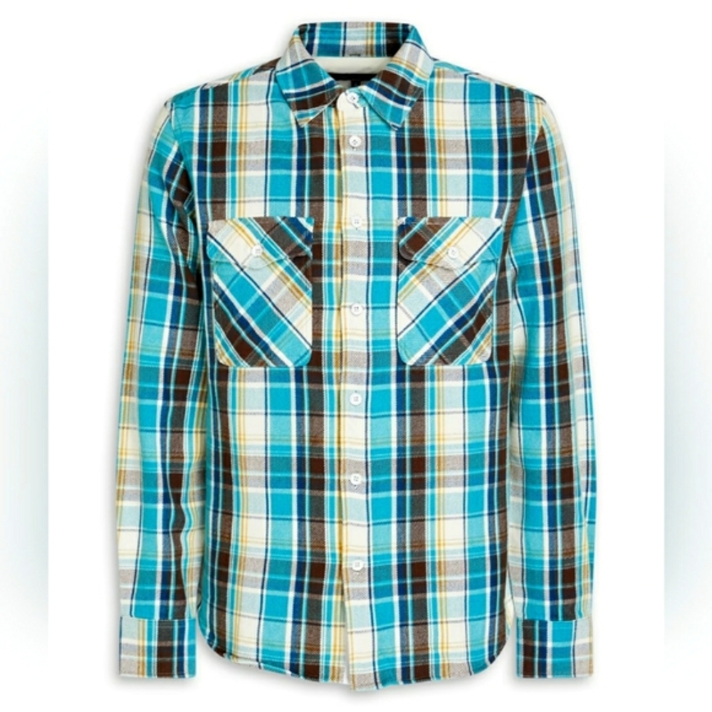 RAG & BONE "Jack" checked cotton-flannel shirt
